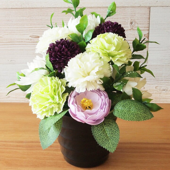 楽天市場 ソープフラワー お供え ポット 花束 お彼岸 お盆 初盆 造花 フレグランスソープフラワー ブーケ 仏花 仏壇 ペット 虹の橋 お悔やみ 菊 バラ 牡丹 カーネーション お供え 枯れない お供え花 洋花 和花 お悔やみ 仏事 法事 命日 一周忌 法要 枕花