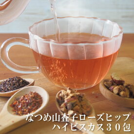 なつめ 山査子 ローズヒップ ハイビスカスティー30包 ノンカフェイン フルーツティー 妊活 葉酸 パンテトン酸 ナツメ 棗 ナツメ茶 薬膳茶 美容茶 ティーバッグ 水出し 温活 プチギフト プレゼント 出産祝い 健康茶 なつめ茶