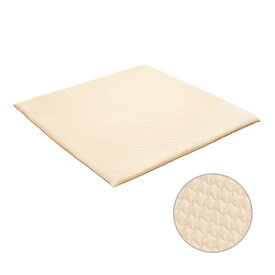 【7/19先着100名！全品50％OFFクーポン】 [楽天1位 & 4冠] お昼寝マット 120×120cm スクエア ベビーマット 厚手 クッション 綿100% コットン 月齢フォト 寝相アート ラグ 滑り止め付き プレイマット サニーマット 出産準備 出産祝い プレゼント マット ベビー ちゃいなび