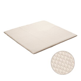 【5/9先着100名！50％OFFクーポン】 [楽天1位 & 4冠] お昼寝マット 120×120cm スクエア ベビーマット 厚手 クッション 綿100% コットン 月齢フォト 寝相アート ラグ 滑り止め付き プレイマット サニーマット 出産準備 出産祝い プレゼント マット ベビー ちゃいなび