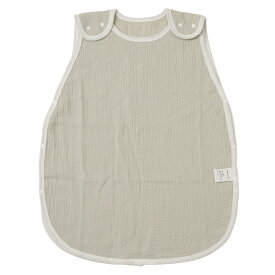 【P5倍！】 [楽天1位 & 102冠] ちゃいなび 2重 ガーゼ スリーパー 夏用 袖なし ベスト 60cm 〜 80cm 0歳 1歳 2歳 3歳 コットン 綿100％ 夏 春 ベビー キッズ 赤ちゃん 新生児 無地 ベビースリーパー 男の子 女の子 アンジュスマイル