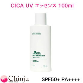 CICA シカ UV エッセンス (100ml) SPF50+ PA++++ 紫外線カット UVコスメ UV 美容液 VT 韓国コスメ スキンケア