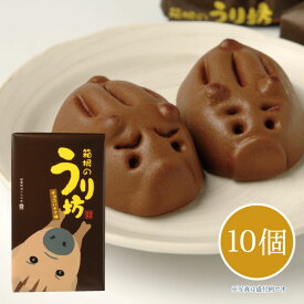 【メーカー直送】しいの食品 箱根のうり坊(チョコバナナ味） 10個入 お饅頭 まんじゅう 可愛い お土産 亥年 お取り寄せ