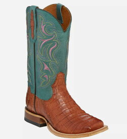 【6/OTL5400L】トニーラマ Tony Lama　レディース　 レイトン　カイマン鰐革　　ウエスタンブーツ　サイズ5.5B（22.5~23cm）