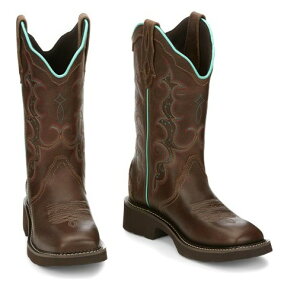 GY2900 ジャスティン JUSTIN RAYA TAN ジプシーシリーズ ウエスタンブーツ 12インチ 6/MYF