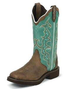 【L2904】ジャスティンブーツ JUSTIN 12"レディース ウエスタンブーツ【送料無料 通販】