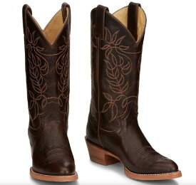 【CJ4000】ジャスティン JUSTIN　レディース ロージーエスプレッソ　ウエスタンブーツ　6/JL