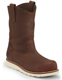 25336 チペワ CHIPPEWA　11"メンズ エッジウォーカー ウォータープルーフ セーフティトゥ プルオンブーツ6/MYF