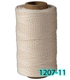 【USA直輸入】tandy LEATHER製 レザークラフト材料 革 道具 アンワックスコード 亜麻糸 引き糸 256m　Unwaxed Linen Thread 1207-11 【送料無料 通販】