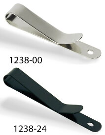 【USA直輸入】tandy LEATHER製 レザークラフト材料 革 道具 金具 スモールベルトクリップ（1.1cm×7cm）1個入 カラー2種類　Small Belt/Holster Clip　1238-【送料無料 通販】