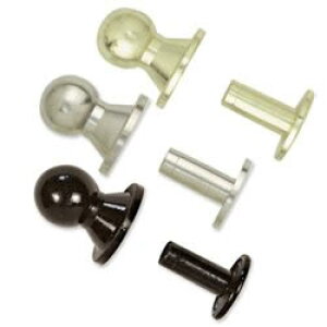 yUSAAztandy LEATHER U[Ntgޗ v   M{V(13mm×a11mm) 1 J[3 Sam Browne Buttons & Washers 1309-y ʔ́z