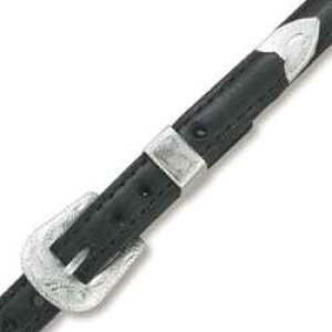 yUSAAztandy LEATHER U[Ntgޗ v   nbgohobNZbg J[FVo[ xgЁF10mm 1Zbg Hatband Buckle Set 3/8" 1696-02y ʔ́z