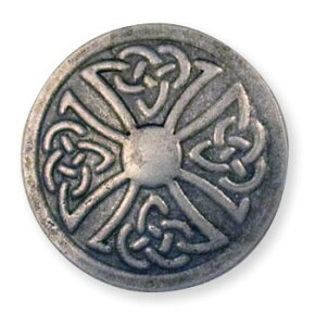 �yUSA���A���ztandy LEATHER�� ���U�[�N���t�g�ޗ� �v ���� ���� �P���g�͗l�R���`��2.5cm 1���@Celtic Stamped Steel Concho Round 1 (2.5 cm)�@ 71506-04�y�������� �ʔ́z