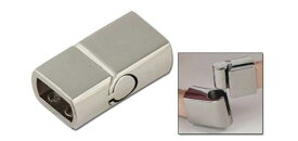 【USA直輸入】tandy LEATHER製 レザークラフト材料 革 道具金具 ブレスレットコネクター ベルト巾:10mm 1セット入 Bracelet Slide Clasp Nickel Free Plate 3/8" (10 mm) 7003-01【送料無料 通販】