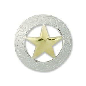 �yUSA���A���ztandy LEATHER�� ���U�[�N���t�g�ޗ� �v ���� ���� �e�L�T�X�X�^�[�R���`�� 1���@Texas Star Concho 1-3/16 (30 mm)�@11373-35 �y�������� �ʔ́z