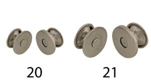 yUSAAztandy LEATHER U[Ntgޗ v   ~Վ }Olbgߋ@Magnetic Bag Clasp Rivetback Nickel Plate 1299-y ʔ́z