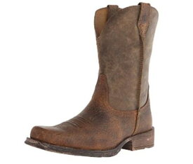 【TP165】アリアット ARIAT　11"メンズ ブラウン ウエスタンブーツ 6/MYF