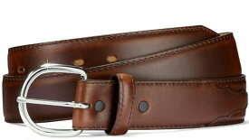 53717 ジャスティンブーツ【JUSTIN】クラッシック　オイルド　ウエスタンベルト (サイズ：28〜46インチ)6/JL