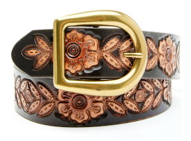 トニーラマ　TONY　LAMA　c21544シエナ　ラエ　フローラル　ウエスタンベルト　　6/JL