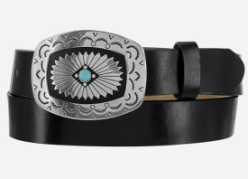 【C51283】トニーラマ　TONY　LAMA　本革　ネイティブアメリカン風　レディス　ウエスタンベルト　6/A