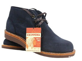 チペワ CHIPPEWA　5"インチ　ネイビー　スエード　オリジナル モダン サバーバン 1901G07 【送料無料 】