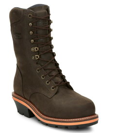チペワ　chippewa　TH1032　サンダーストラック　10インチ 　　 レースアップ　　ロガー　ブーツ 6/JL