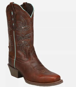 【6/OL9751】ジャスティン JUSTIN レディース カディー ブラウン ウエスタンブーツ