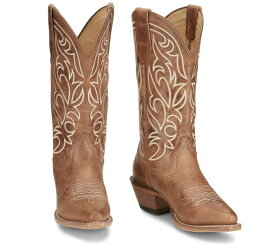 【7/AUVN4431】ジャスティン JUSTIN　レディース 　ジョセフィーヌ　ダスキィ　ブラウン　ウエスタンブーツ