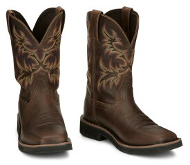 【SE4689】ジャスティン JUSTIN ドリラー　ウエスタン　ワークブーツ　6/JL