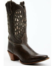 【52398】ラレド LAREDO　レディース ハートエンジェル　レザー　ウエスタンブーツ　6/JL