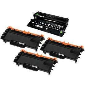 エヌイーシー PR-L5350-12 モノクロ互換 トナー 3本 + PR-L5350-31 再生ドラムユニット 1本 機種：MultiWriter 5350 (PR-L5350) nec あす楽