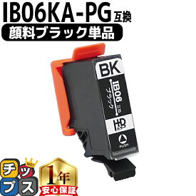全色顔料 エプソン用 IB06A メガネ IB06KA 顔料 ブラック 単品 互換インクカートリッジ 機種： PX-S5010 内容： IB06KA