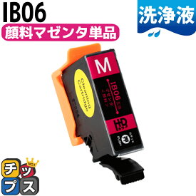 【洗浄液】エプソン互換 IB06A メガネ IB06MA マゼンタ 単品 洗浄カートリッジ 内容： IB06MA 機種： PX-S5010