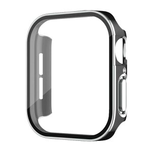 直角エッジデザイン Apple Watch ケース 防水ケース Apple Watch フィルム アップルウォッチ ケース apple watch 用 カバー 一体型 耐衝撃 傷防止アップルウォッチ カバー ケース 全面保護 腕時計 applewa