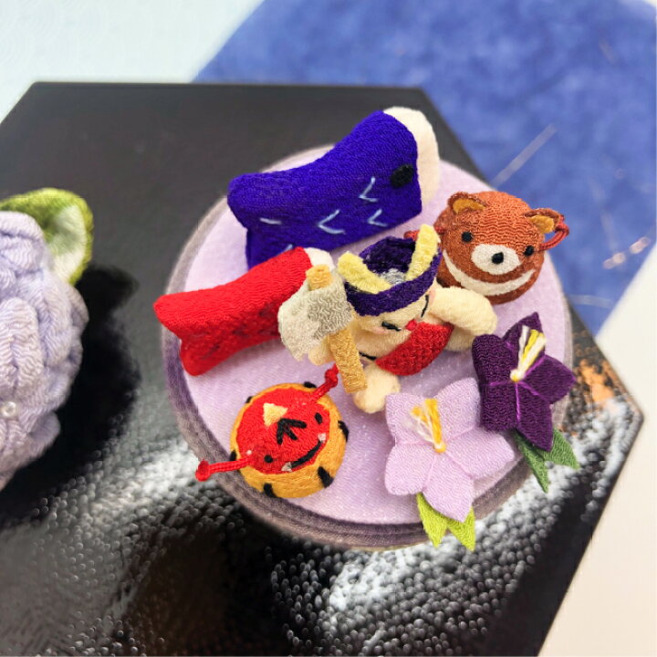 楽天市場】置物 おしゃれ 季節 飾り [端午の節句 ドーム型小箱 きれの 