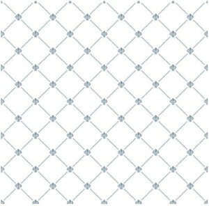 白磁用転写紙NR 13411フルールドリス(プラチナ)/ 銀色 platinum シルバーsilver 本金 チェック 百合の紋章 ユリ ブランド洋食器 人気