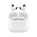 【お買い物マラソンポイントUP】【整備済み品】Apple イヤホン アップル Lightning充電ケース付き AirPods 第3世代【…
