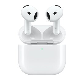 【お買い物マラソン★ポイントUP機会】【整備済み品】【中古美品】アップル アクティブノイズキャンセリング搭載 AirPods 4【送料無料】