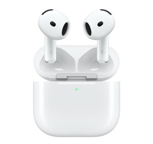 【お買い物マラソン★ポイントUP機会】【整備済み品】Apple AirPods 4 アクティブノイズキャンセリング搭載 ワイヤレス充電対応 アップル エアーポッズ 4 【送料無料】