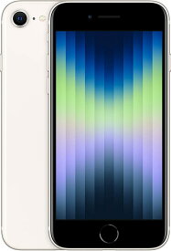 【お買い物マラソン★ポイントUP機会】【整備済み】アップルApple iPhone SE（第3世代）64GB スターライト SIMフリー 【送料無料】