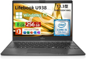 yX[p[DEALJÒE|Cg10%obNzyςݕizxm m[gp\R LIFEBOOK U938 13.3^ y m[gPC/7 Core i5/8GB /SSD 256GB/WebJ/WIFI/USB Type-C/HDMI/windows 11&MS Offi