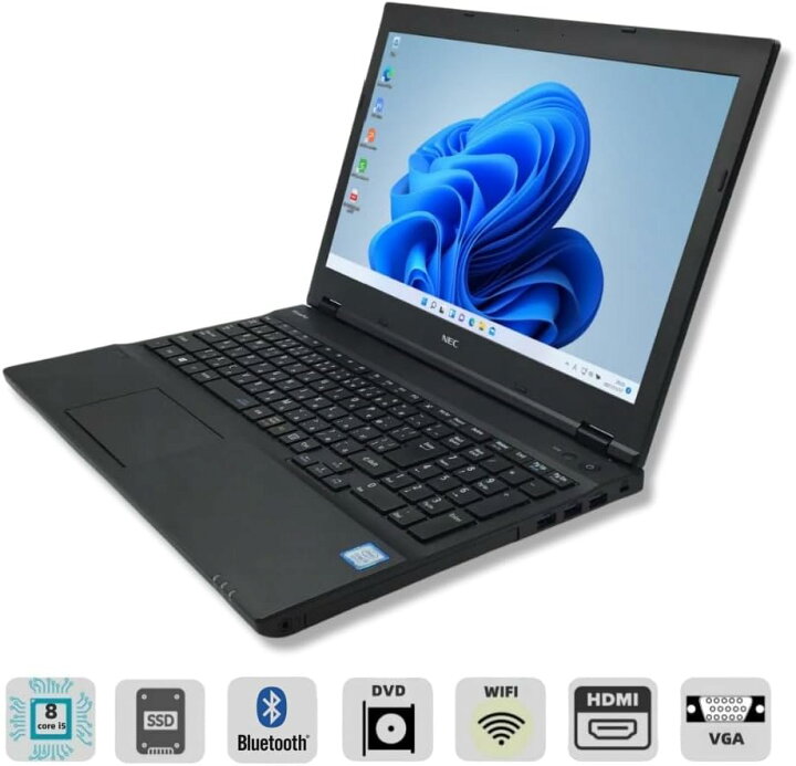 楽天市場】【お買い物ﾏﾗｿﾝﾎﾟｲﾝﾄUP】NEC ノートパソコン VersaPro VK 
