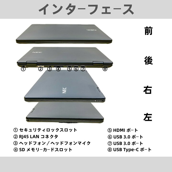 楽天市場】【お買い物ﾏﾗｿﾝﾎﾟｲﾝﾄUP】中古パソコンNEC VersaPro VK 