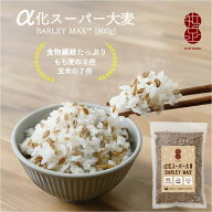 【おいしい食習慣】α化 スーパー大麦 800g/袋 バーリーマックス ダイエット 食物繊維 ミネラル スーパー…