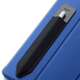 ESR Pencil ケース タッチペンカバー アップルペンシル対応 接着シール式 伸縮スタイラスペンケース 薄型 保護 紛失防止 貼付用 Pencil[第1世代＆第2世代]対応 ブラック