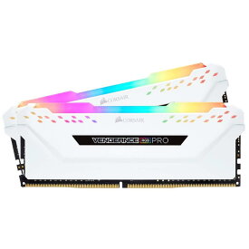 CORSAIR DDR4-3600MHz デスクトップPC用 メモリ VENGEANCE RGB PROシリーズ 16GB [8GB×2枚] CMW16GX4M2D3600C18W