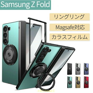Samsung Z Fold 7 �P�[�X Samsung Z Fold 6 �P�[�X �X�^���h�����O Z Fold 5 �P�[�X Z Fold 4 �P�[�X magsafe �����J���X�t�B���� 360�x��] �S�ʕی� ���b�L �A���~�@�ϏՌ� ���i�� �l�C �I�V����