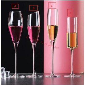 期間限定200円クーポン ガラス製シャンパンフルート4パック、シャンパングラス4個セット、プレミアム方形エッジの吹きガラスのプロセッコワイングラス 結婚祝い 誕生日 プレゼント