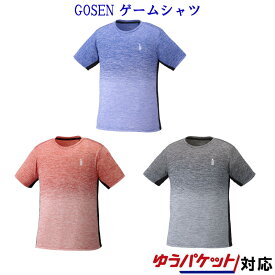 ゴーセン　ユニゲームシャツ　T1952　メンズ　2019AW　バドミントン　テニス　ソフトテニス