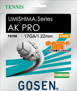 �y���i�z�S�[�Z�� AK PRO 17 TS708 �d���e�j�X �X�g�����O �K�b�g 1.22mm GOSEN ���[���֑Ή�